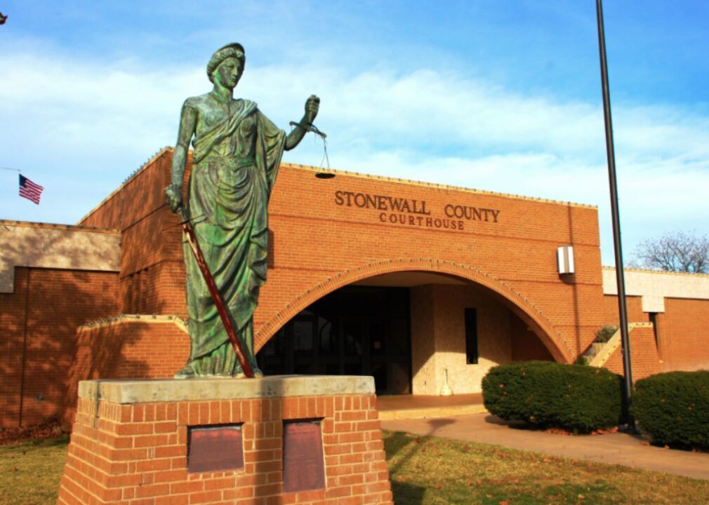#28. Stonewall County, Texas